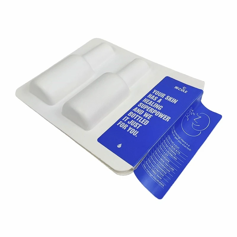 Pulp Molded Cosmetic Bottle Packaging factory